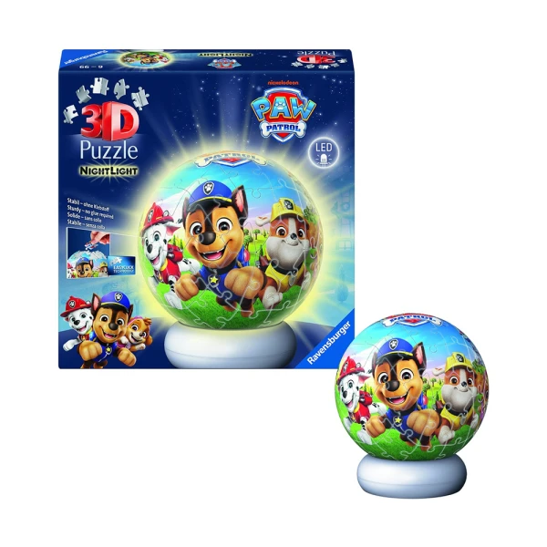 RAVENSBURGER 3D NIGHTLIGHT PAW PATROL