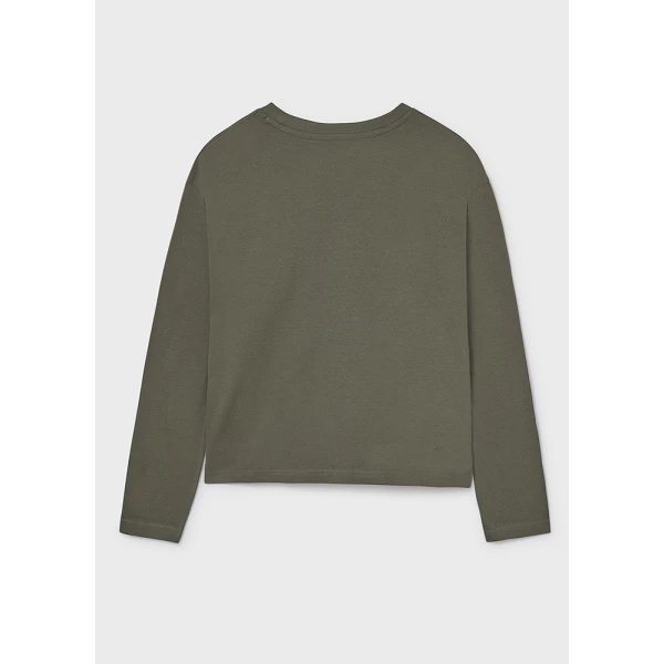 MAYORAL LONG-SLEEVE T-SHIRT OLIVE 