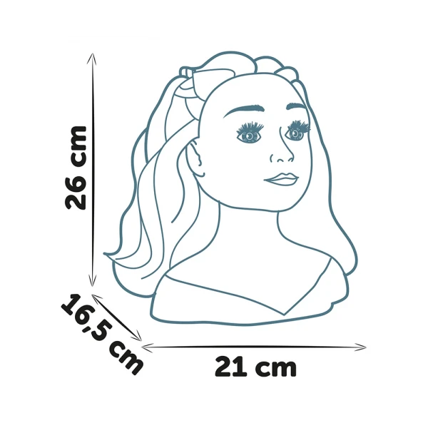 SMOBY MY BEAUTY BLONDE STYLING HEAD