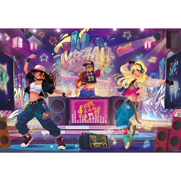 PUZZLE 70 pcs HIP HOP DANCERS