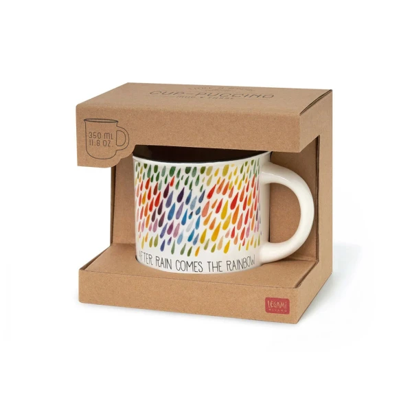 LEGAMI ΠΟΡΣΕΛΑΝΙΝΗ ΚΟΥΠΑ CUP-PUCCINO 350ml - AFTER RAIN