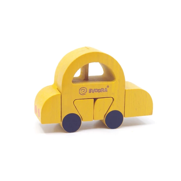 SVOORA SVOORIDLES 3D PUZZLE WOODEN CAR
