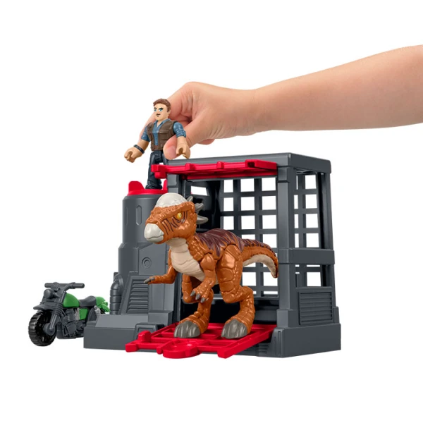 IMAGINEXT JURASSIC WORLD DINOSAUR AND FIGURE - 4 DESIGNS