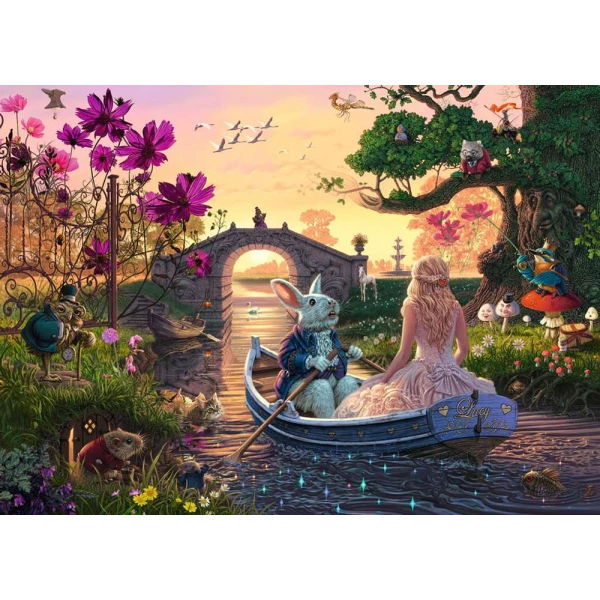 RAVENSBURGER ΠΑΖΛ 1000 τεμ. ΜΑΓΙΚΗ ΒΑΡΚΑΔΑ