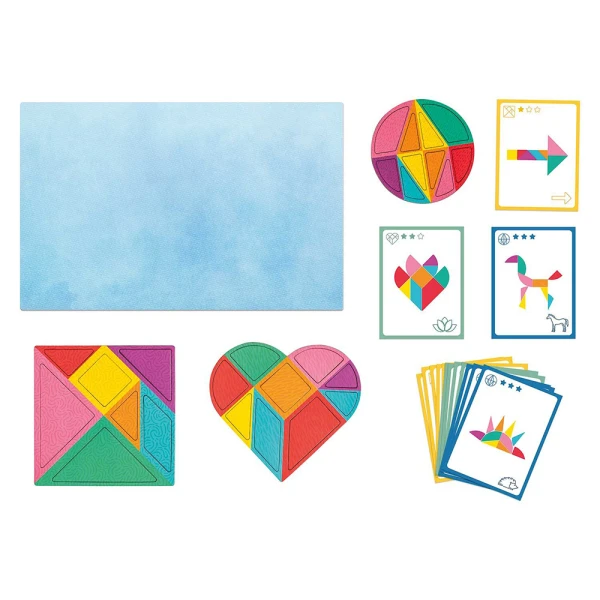 HAPPIHOBBI MAGNET MAGICAL SHAPES 26 EDUCATIONAL PAPER MAGNETS 