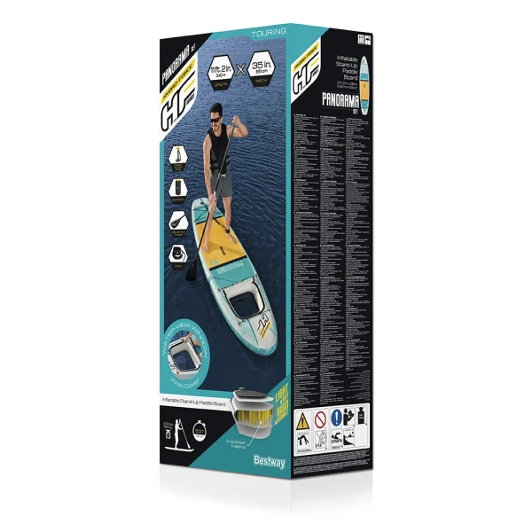 BESTWAY HYDRO-FORCE 340X89X15 cm ΣΕΤ ΚΑΝΟ PANORAMA