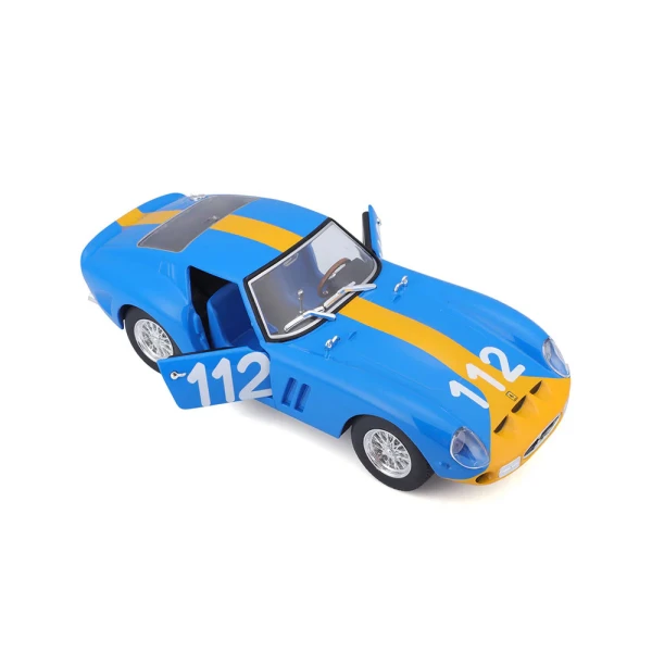 BBURAGO 1:24 RACE FERRARI 250 GTO BLUE