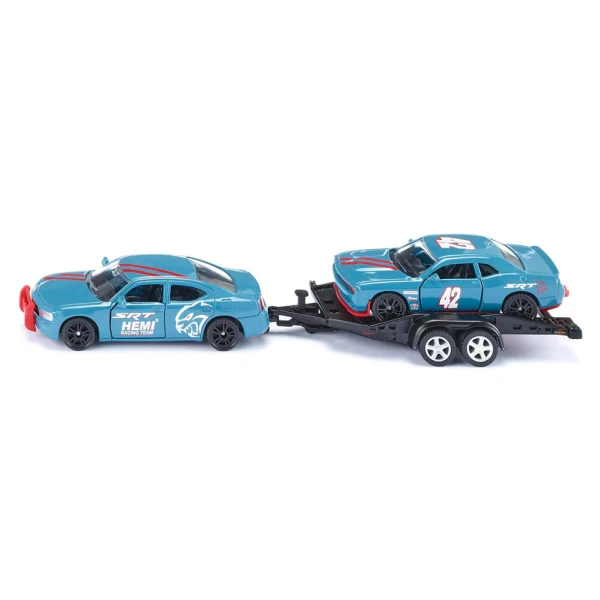 SIKU ΑΥΤΟΚΙΝΗΤΑΚΙ ΑΓΩΝΙΣΤΙΚΟ DODGE CHARGER & ΤΡΕΙΛΕΡ ΜΕ DODGE CHALLENGER SRT
