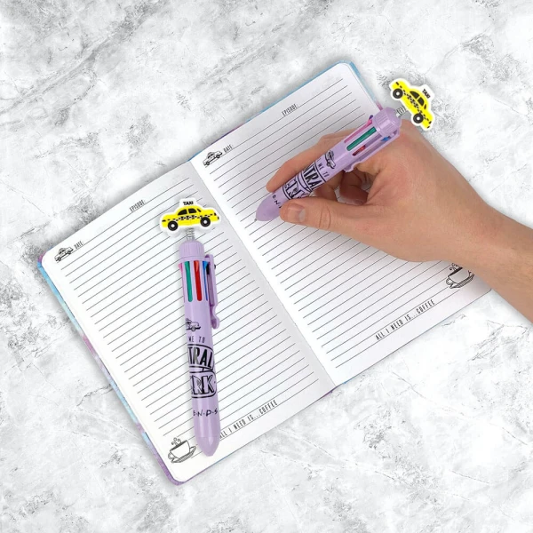 FRIENDS MULTI COLOUR PEN TAXI TORRER TIE DYE