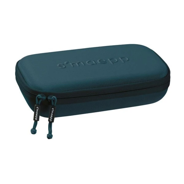 BRUNNEN HARDCASE SQUARE PENCIL CASE 22×11×6 CM - DENIM
