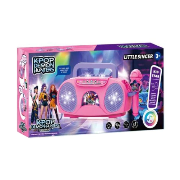 DEMON HUNTERS KARAOKE SET WITH MICROPHONE AND LIGHT