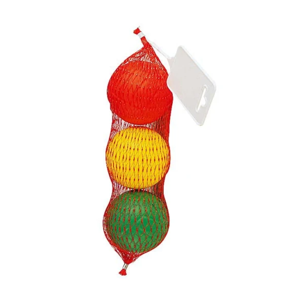SET 3 BALLS IN NET 