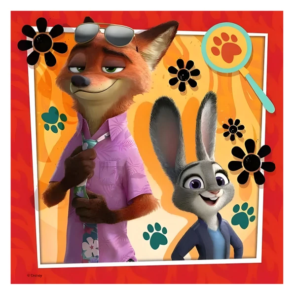 RAVENSBURGER PUZZLE 3X49 pcs ZOOTOPIA
