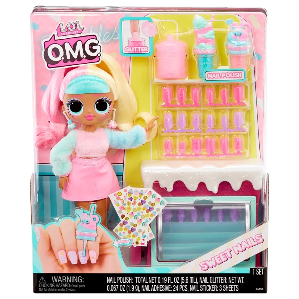 L.O.L. SURPRISE OMG STUDIO ΝΥΧΙΩΝ SWEET NAILS™ ΚΟΥΚΛΑ CANDYLICIOUS