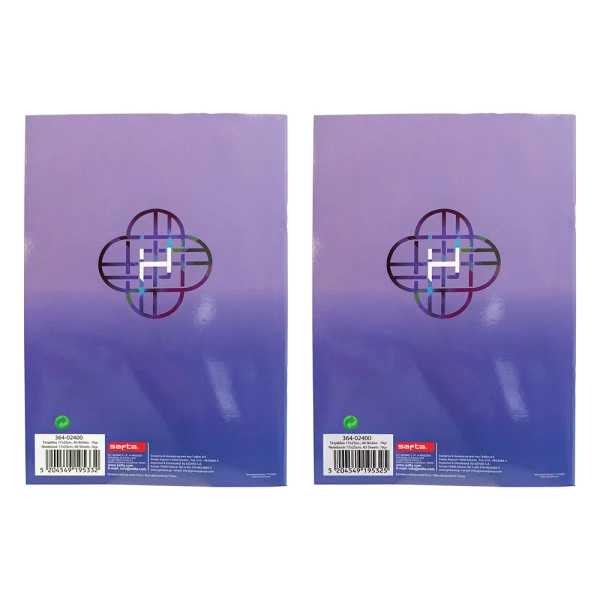STAPLED NOTEBOOK 17Χ25 cm  40 SHEETS K-POP DEMON HUNTERS - 2 DESIGNS