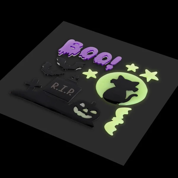 LEGAMI WINDOW GLOW – SET OF GLOW-IN-THE-DARK WINDOW STICKERS