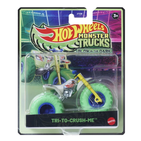 HOT WHEELS MONSTER TRUCKS ΟΧΗΜΑΤΑ GLOW IN THE DARK