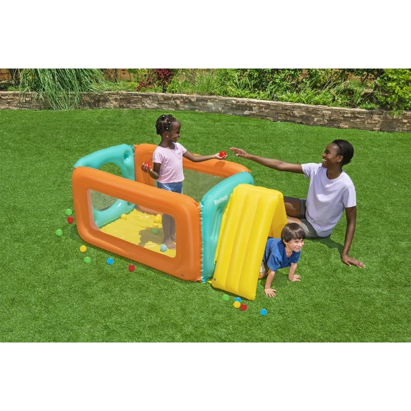 BESTWAY INFLATABLE TUNNELTOPIA BALL PIT 178Χ91Χ70 cm