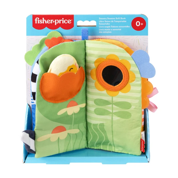 FISHER PRICE ΜΑΛΑΚΟ ΒΙΒΛΙΑΡΑΚΙ 4 ΕΠΟΧΕΣ