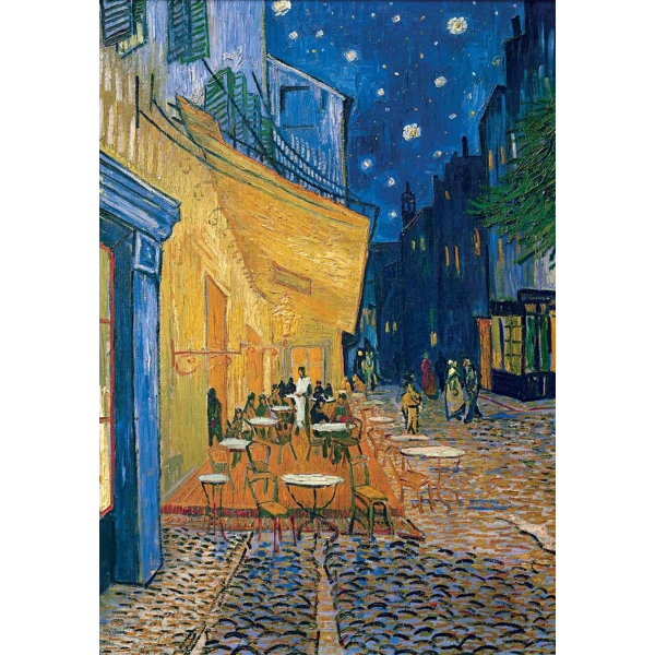 CLEMENTONI ΠΑΖΛ MUSEUM VAN GOGH ΚΑΦΕ ΤΗ ΝΥΧΤΑ 1000 τεμ.