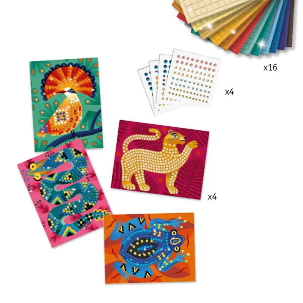 DJECO MOSAIC JUNGLE ANIMALS