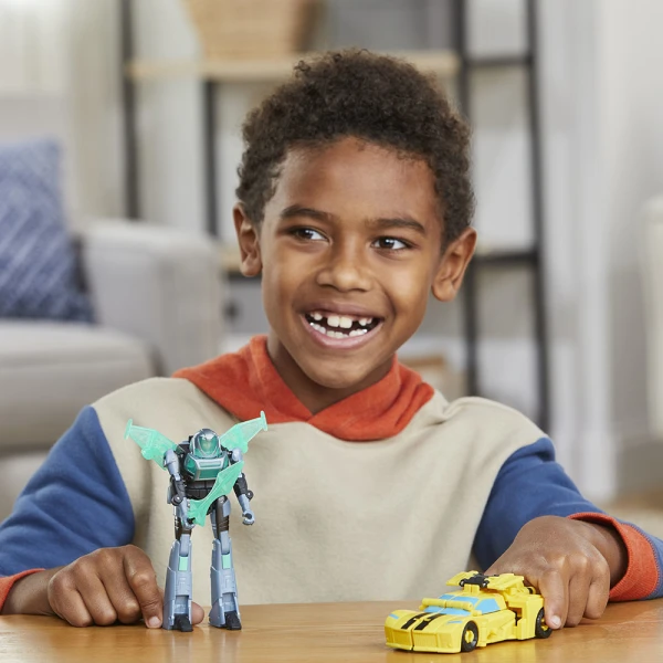 TRANSFORMERS EARTHSPARK COMBINER 2 - BUMBLEBEE & MO MALTO
