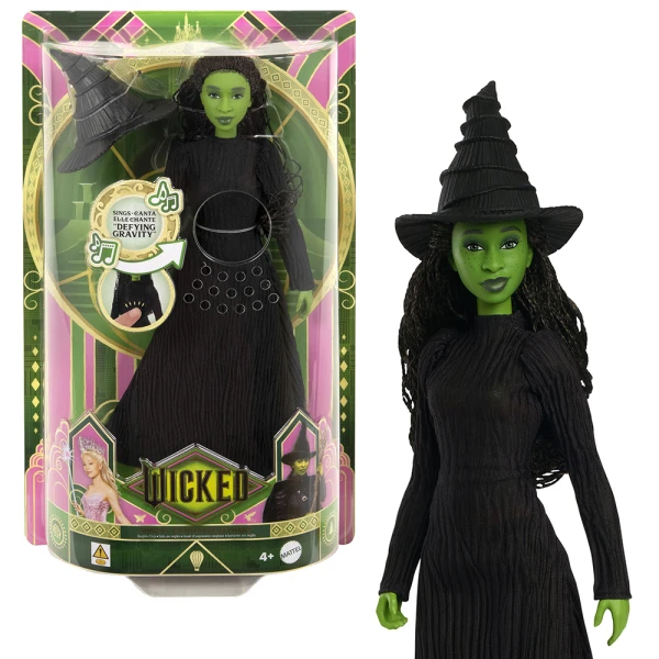 WICKED ΚΟΥΚΛΑ ELPHABA ΠΟΥ ΤΡΑΓΟΥΔΑΕΙ (ΑΓΓΛΙΚΑ)