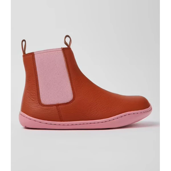 CAMPER KIDS BOOTS GIRL PEU RY PLAZA RED