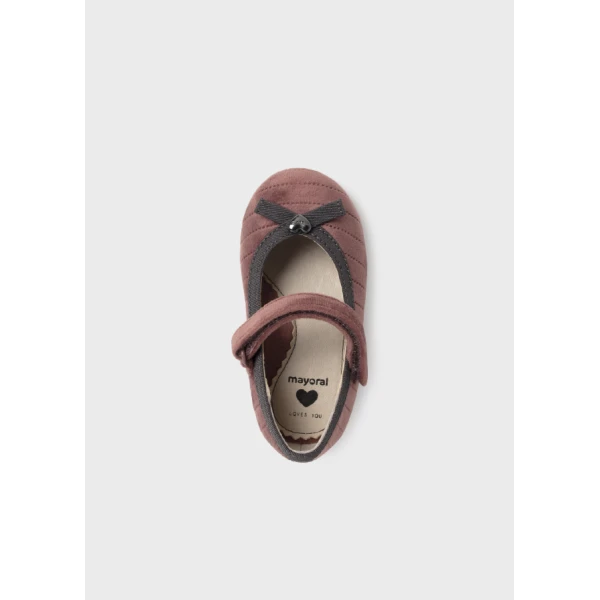 MAYORAL TOGGLE SHOES VELVET PINK