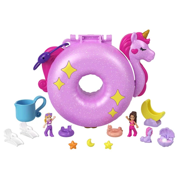 POLLY POCKET POLLY\'S WORLD - SET UNICORN FLOATIE