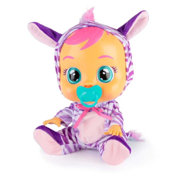 CRY BABIES - INTERACTIVE BABY DOLL CRIES REAL TEARS - ZENA ZEBRA