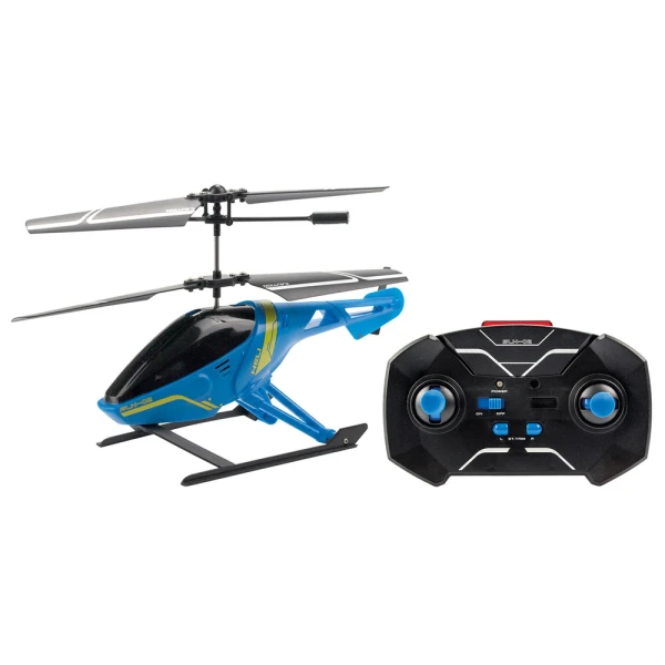 SILVERLIT FLYBOTIC AIR PYTHON RADIO CONTROL BLUE HELICOPTER FOR AGES 8+