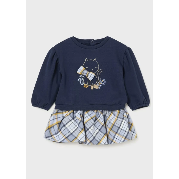 MAYORAL SET SKIRT SWEATER BLUE