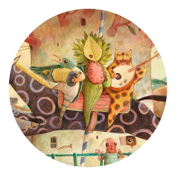 DJECO PUZZLE GALLERY LOVELY WALK 100 pcs