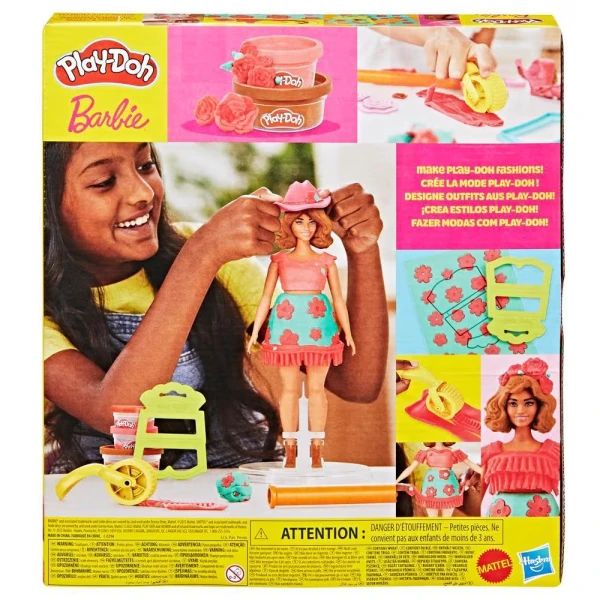 PLAY-DOH BARBIE FLORALS AND FRINGE