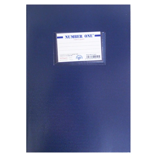 NOTEBOOK PIN NUMBER ONE 17X24 60 SHEETS STRIPED BLUE
