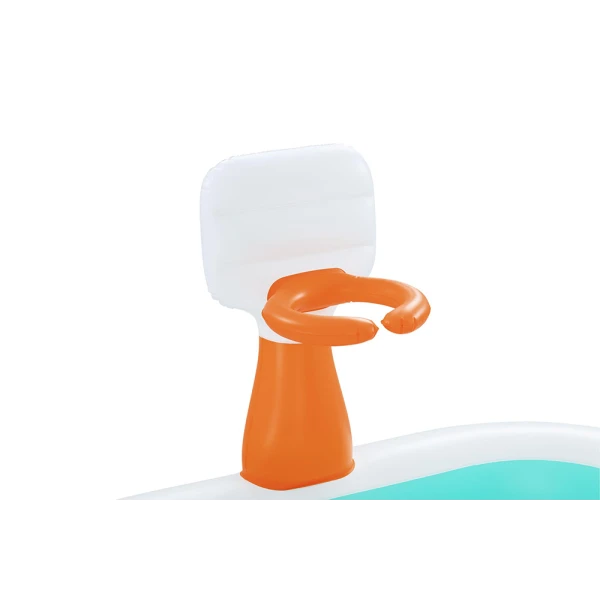 BESTWAY POOL WITH BASKETBALL HOOP 251Χ168Χ102 cm DUNK N\' SPLASH