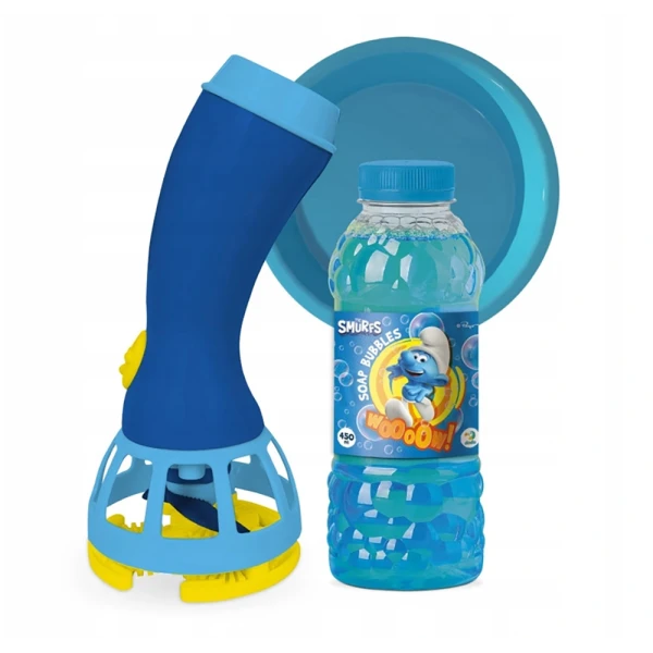 BUBBLE MACHINE 450ML - SMURFS