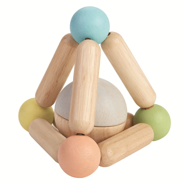 PLAN TOYS ΞΥΛΙΝΗ ΠΥΡΑΜΙΔΑ ΜΕ ΜΠΑΛΑ