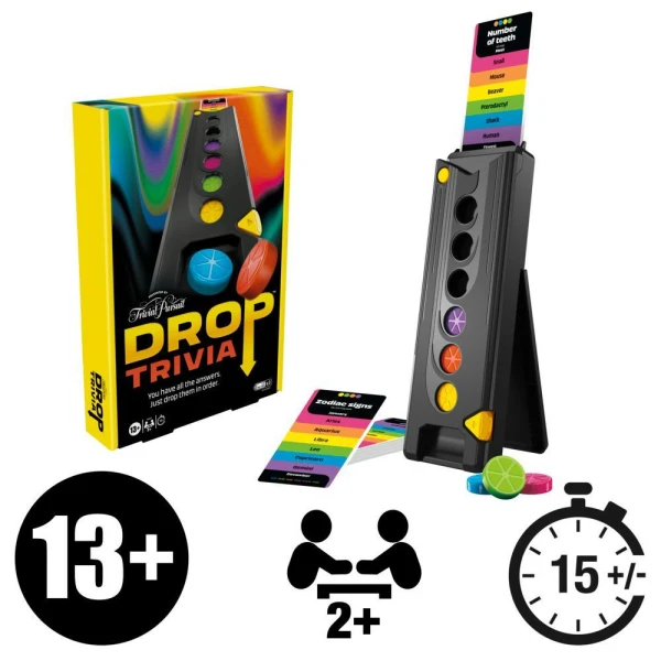 DROP TRIVIA PARTY GAME
