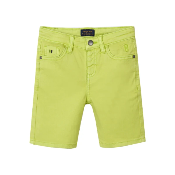 MAYORAL BERMUDA DENIM YELLOW-GREEN