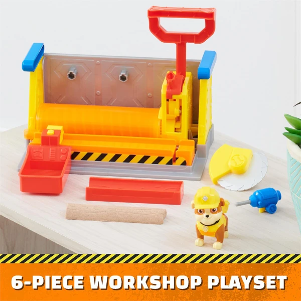 PAW PATROL RUBBLE & CREW RUBBLE\'S WORKSHOP PLAYSET