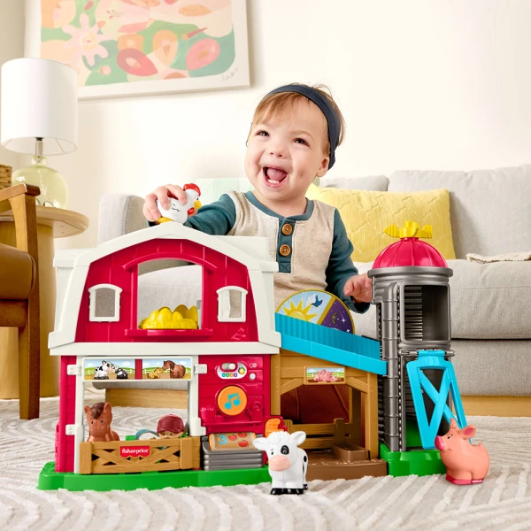 FISHER PRICE LITTLE PEOPLE - ΜΕΓΑΛΗ ΦΑΡΜΑ ΜΕ ΗΧΟΥΣ