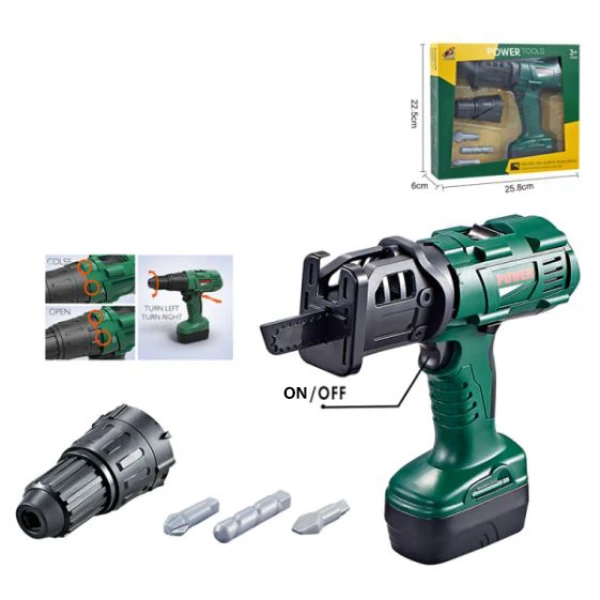 TOOL SET JIGSAW - DRILL 2 IN 1