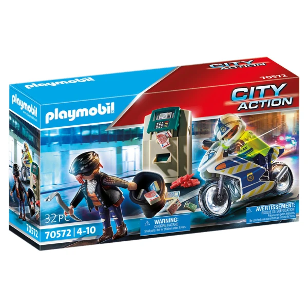 PLAYMOBIL CITY ACTION BANK ROBBER CHASE