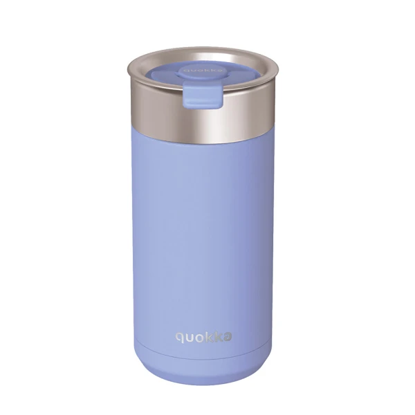QUOKKA STAINLESS STEEL ΘΕΡΜΟΣ ΚΑΦΕ 400ml BOOST - DENIM BLUE