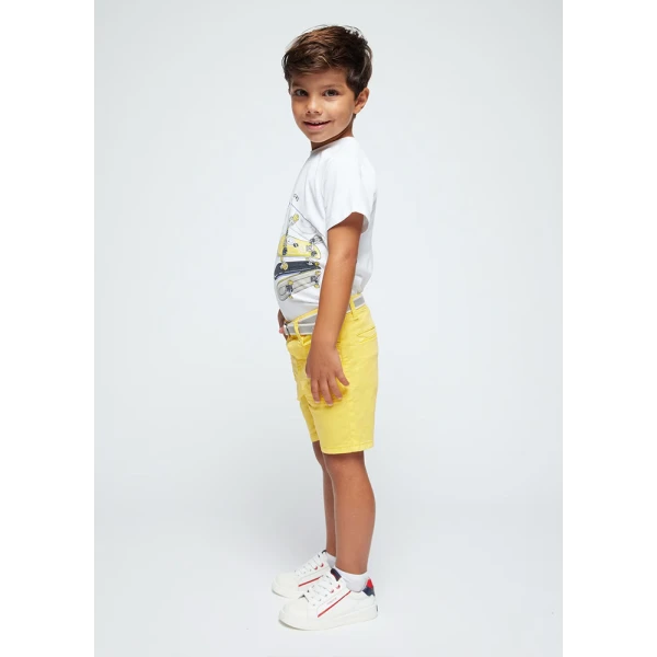 MAYORAL SHORT SLEEVES BLOUSE SKATE WHITE