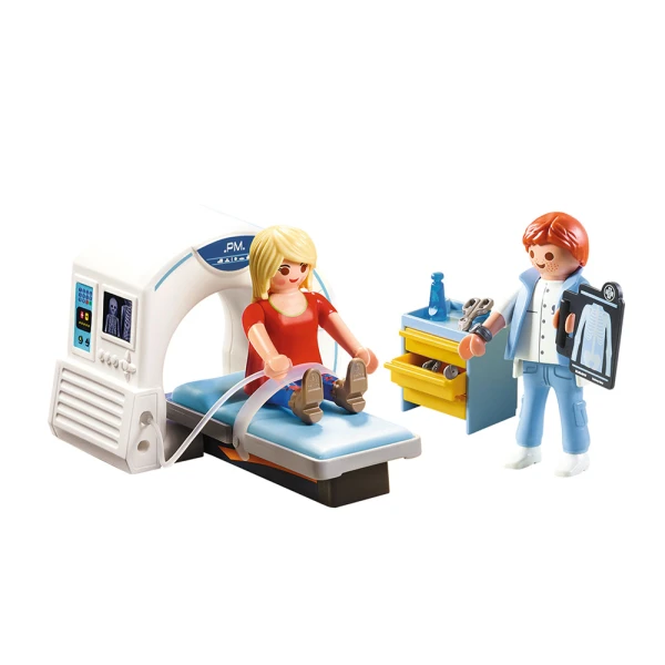 PLAYMOBIL CITY LIFE LARGE HOSPITAL RADIOLOGIST