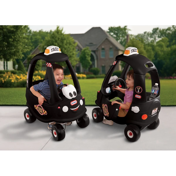 LITTLE TIKES COZY COUPE BLACK TAXI