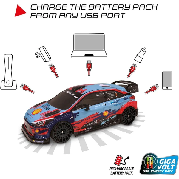 ΤΗΛΕΚΑΤΕΥΘΥΝΟΜΕΝΟ ΑΥΤΟΚΙΝΗΤΟ R/C HYUNDAI i20 WRC